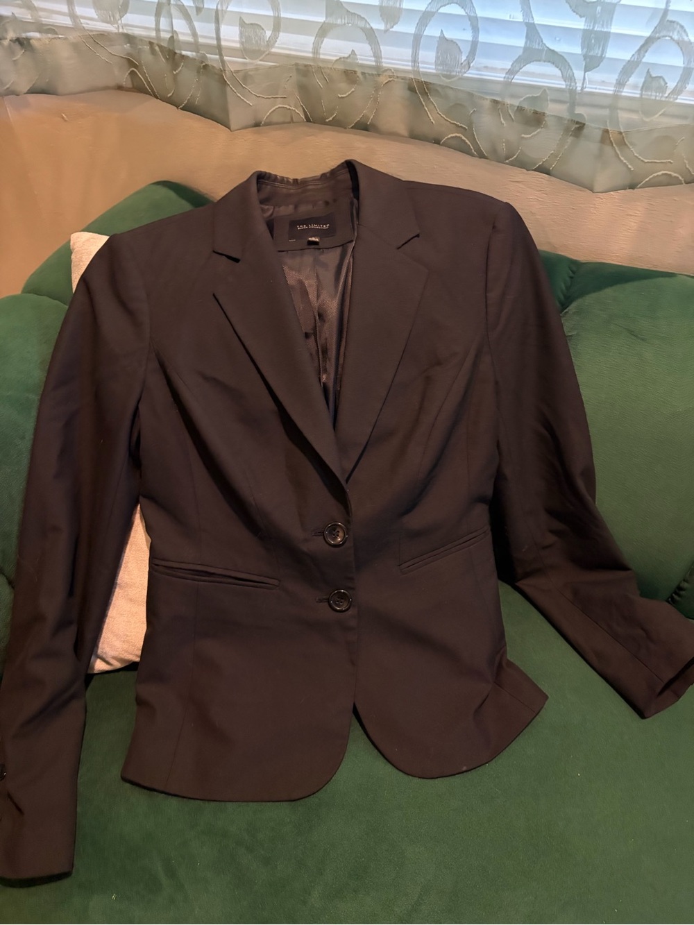 The Limited Black Women's Two-Button Tailored Blazer